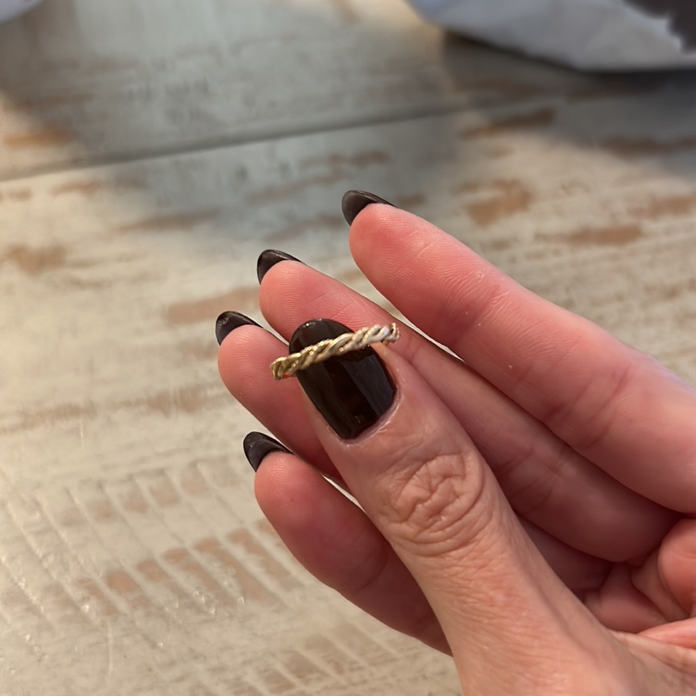 Gold filled ring